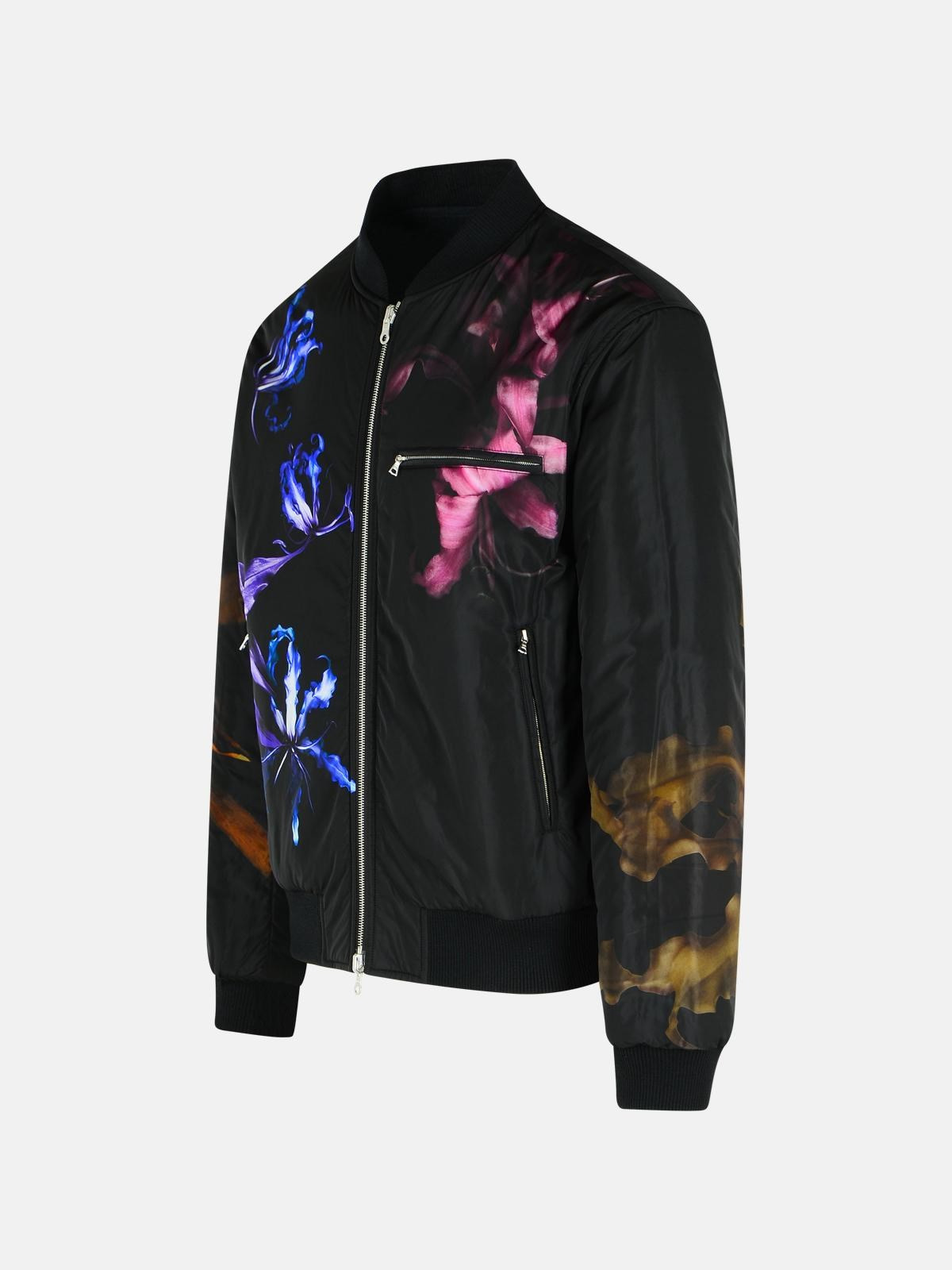 'VOLKER' REVERSIBLE BLACK COTTON BLEND JACKET - 5