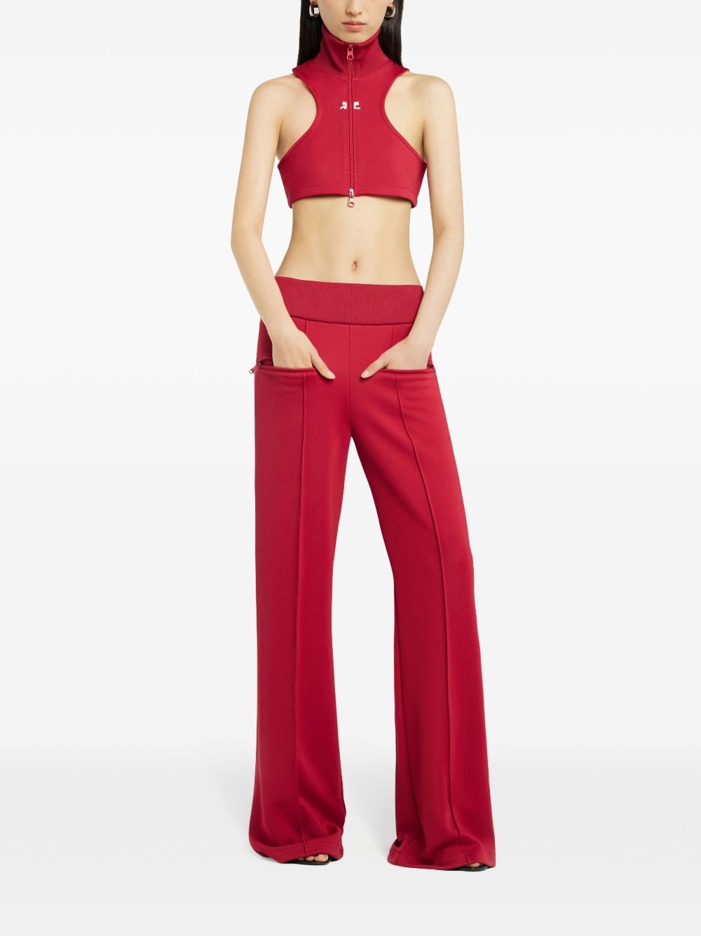 cropped gilet - 2