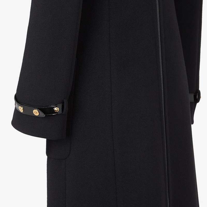 Black wool coat 3