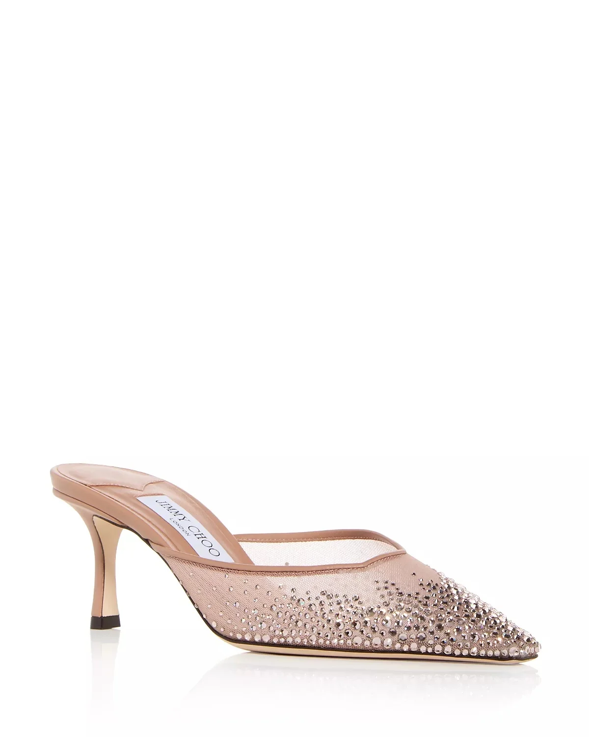 Women's Vivi 65 Degrade Crystal Mesh Mules - 1