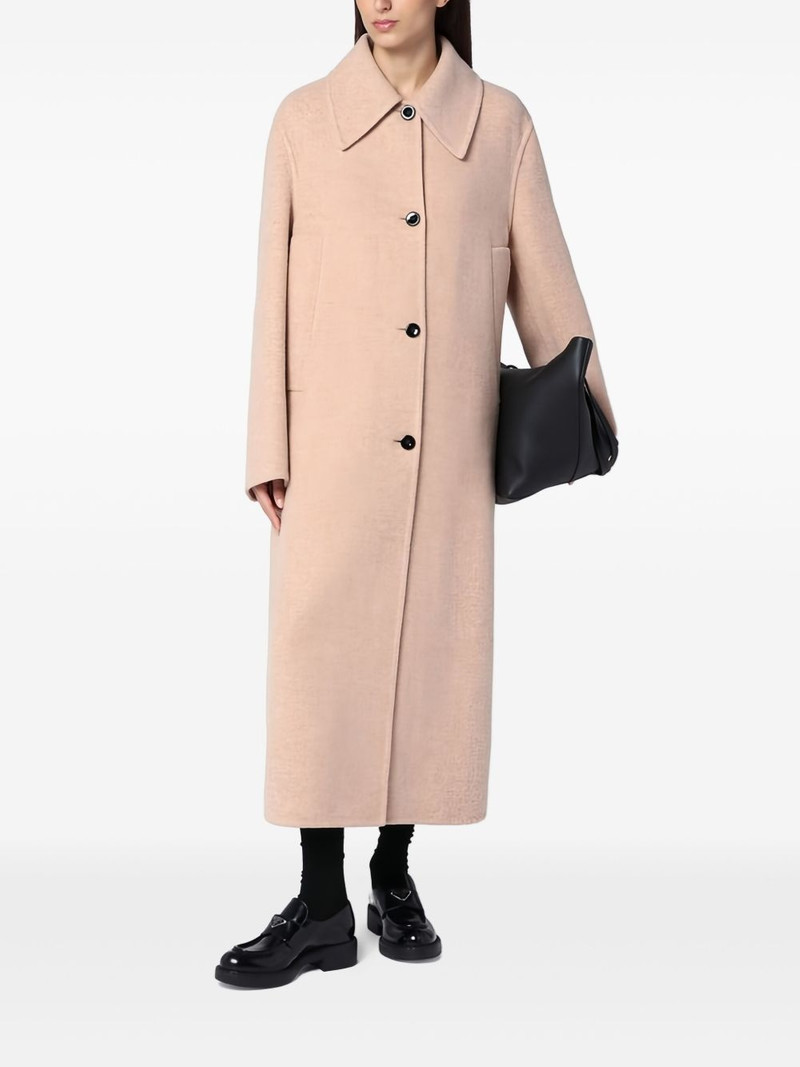 Jil Sander felted coat outlook