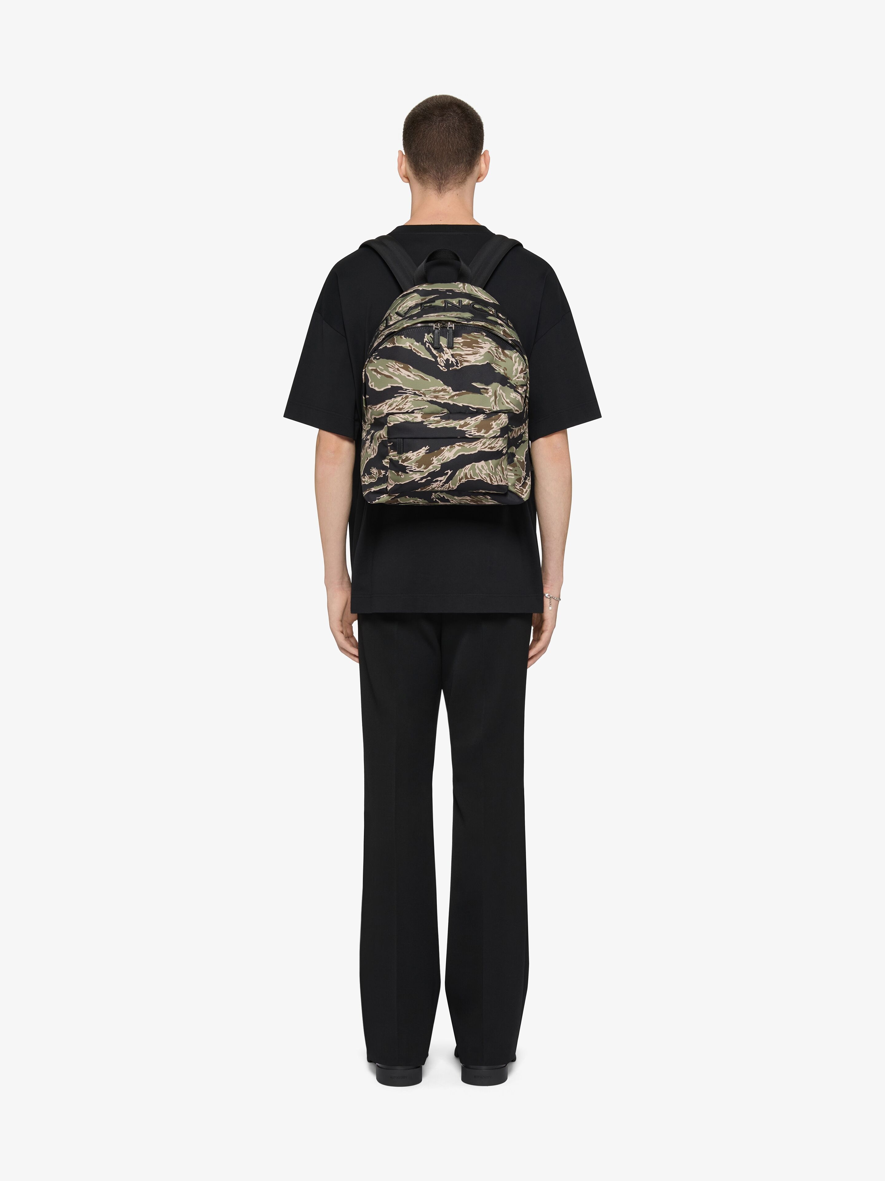 ESSENTIAL U BACKPACK IN NYLON WITH CAMO PRINT - 2