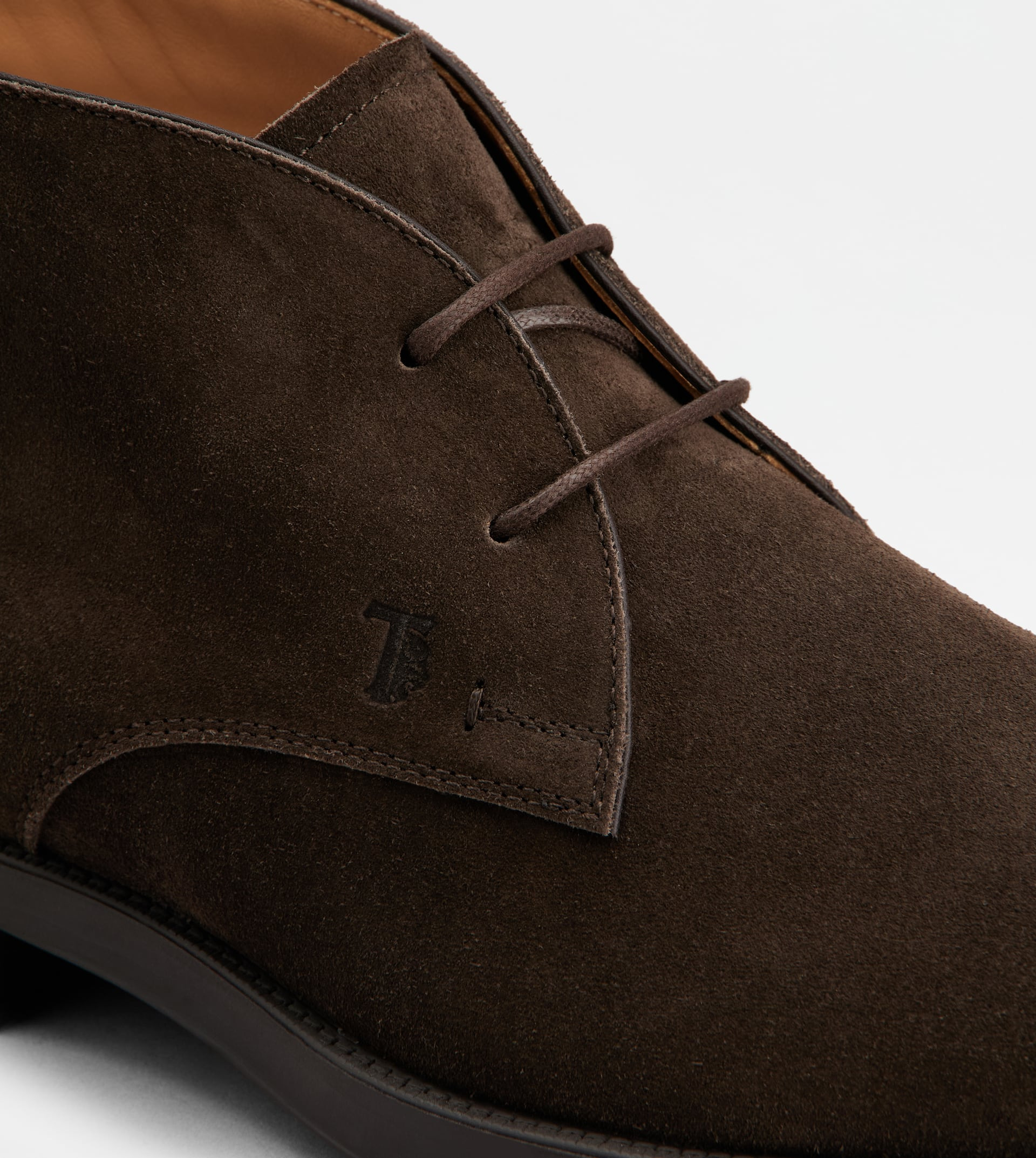 DESERT BOOTS IN SUEDE - BROWN - 5