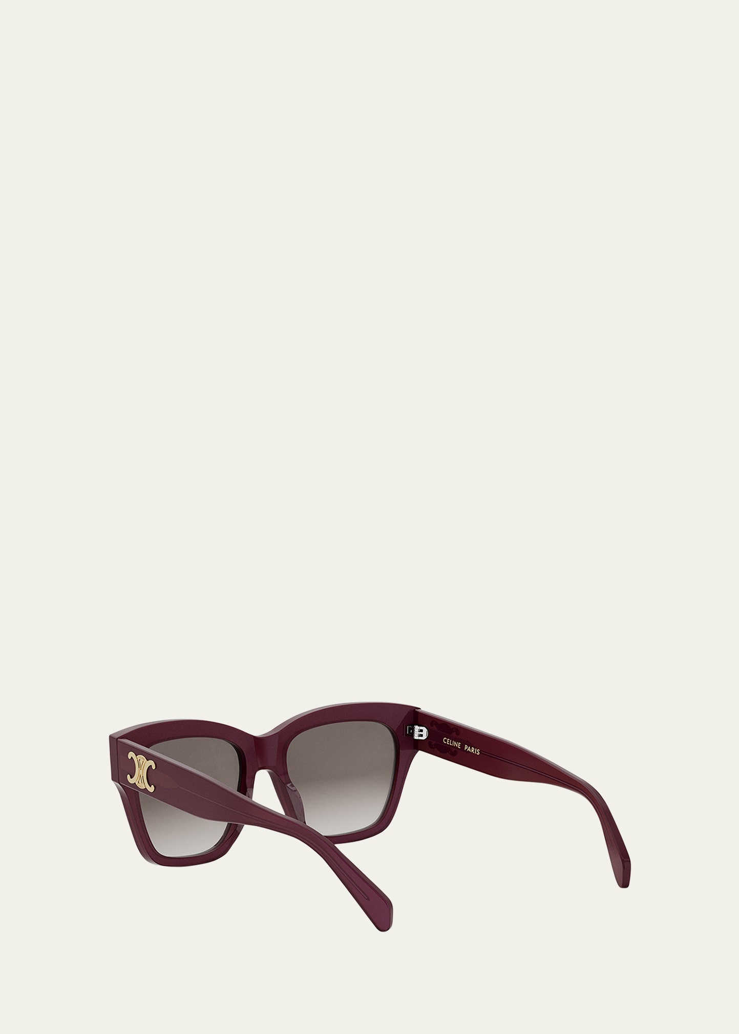 Triomphe Acetate Square Sunglasses - 4