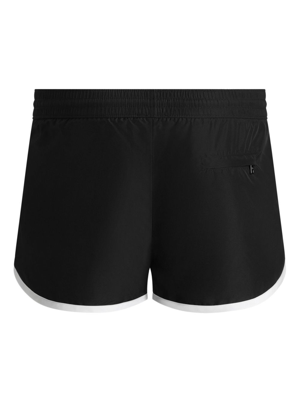 logo-plaque swim shorts - 2