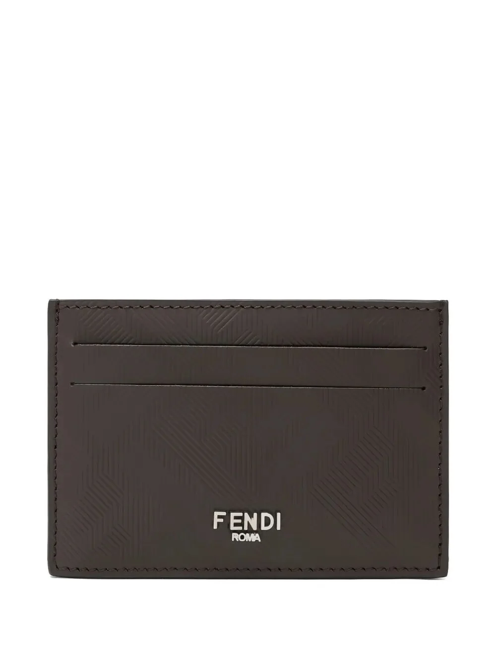 Fendi Men Fendi Shadow Slim Cardholder - 1