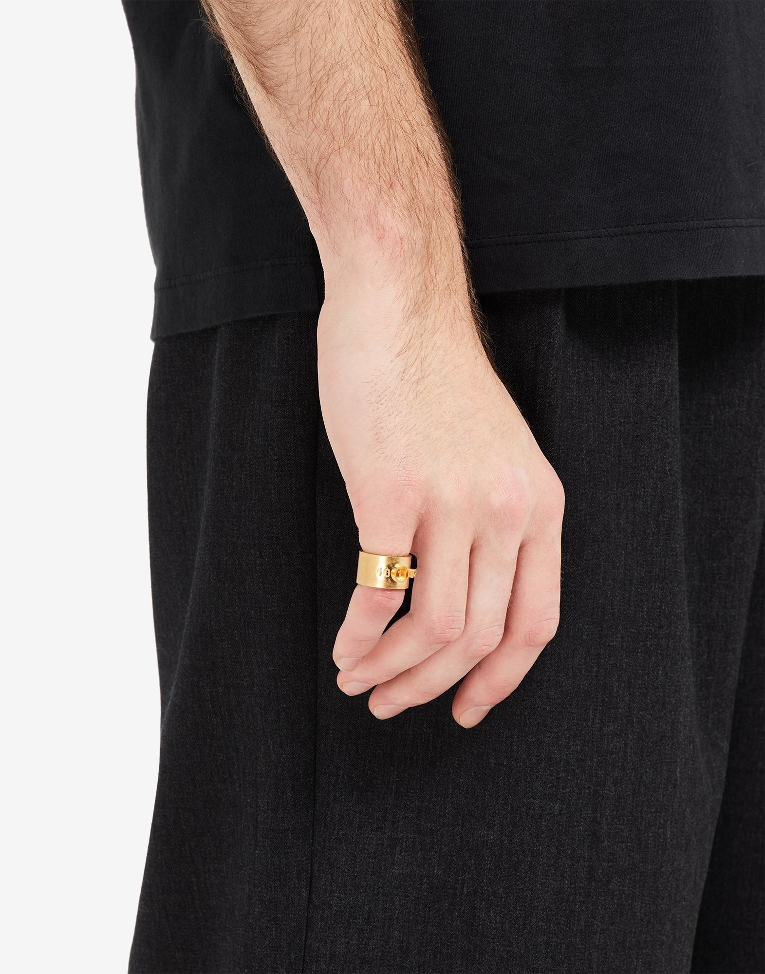 Numerical logo wide ring - 4