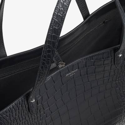 JIMMY CHOO Deelan
Black Croc-Embossed Leather Tote Bag outlook