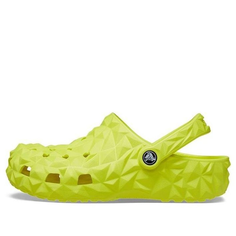 (WMNS) Crocs Classic Geometric Clogs 'Green' 209563-76M - 1