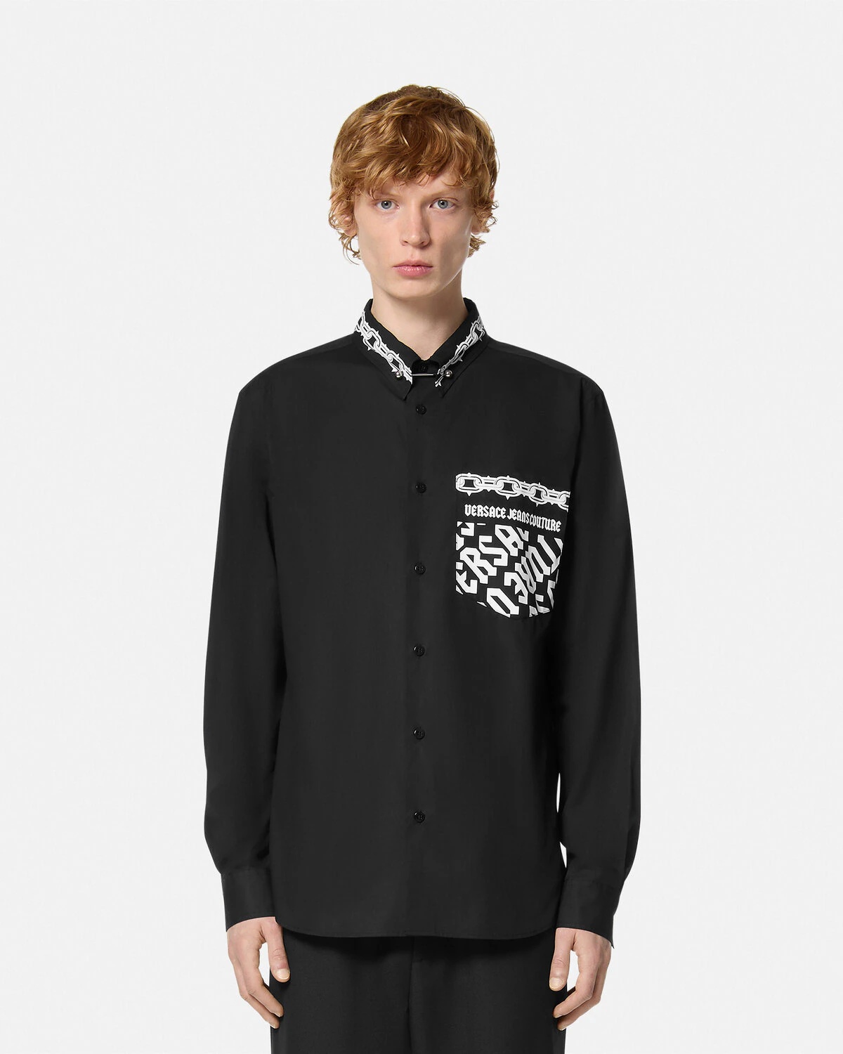Logomania Piercing Regular-Fit Shirt - 4