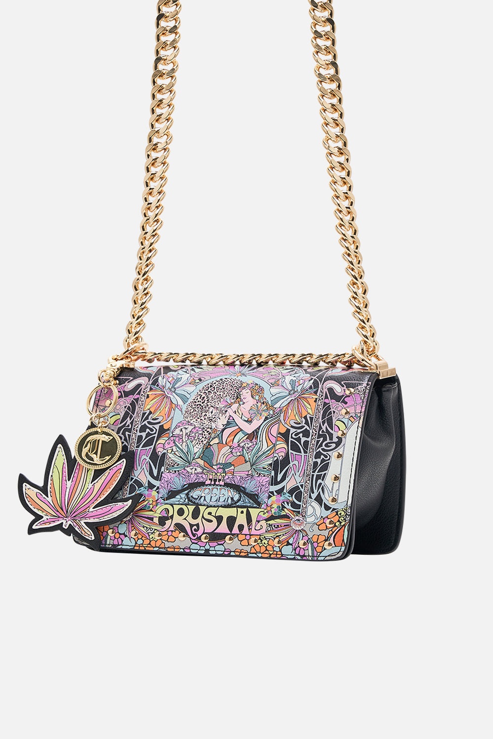 CROSSBODY BOX BAG WITH CHAIN - 2