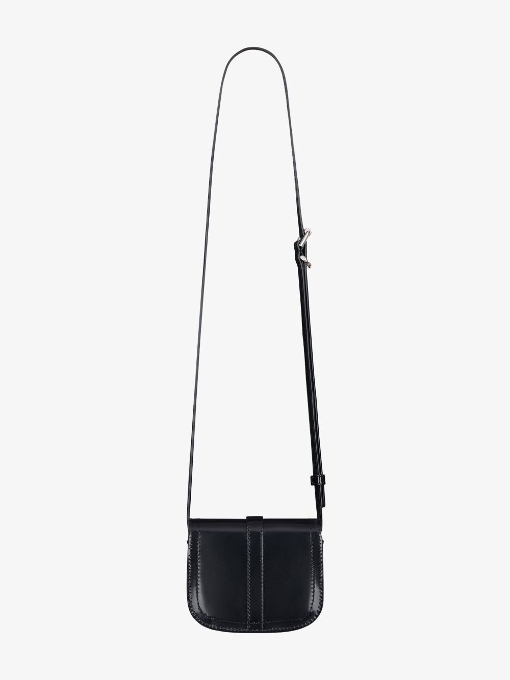Voyou Neck Crossbody bag in shiny leather - 3