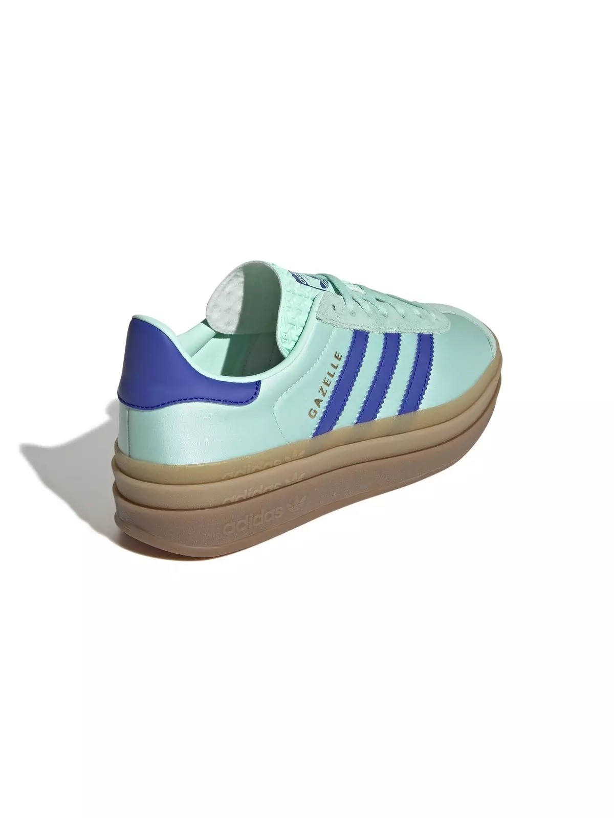 Originals Gazelle Bold "Clear Mint/Lucid Blue/Gold Metallic" Women's Shoe - 5
