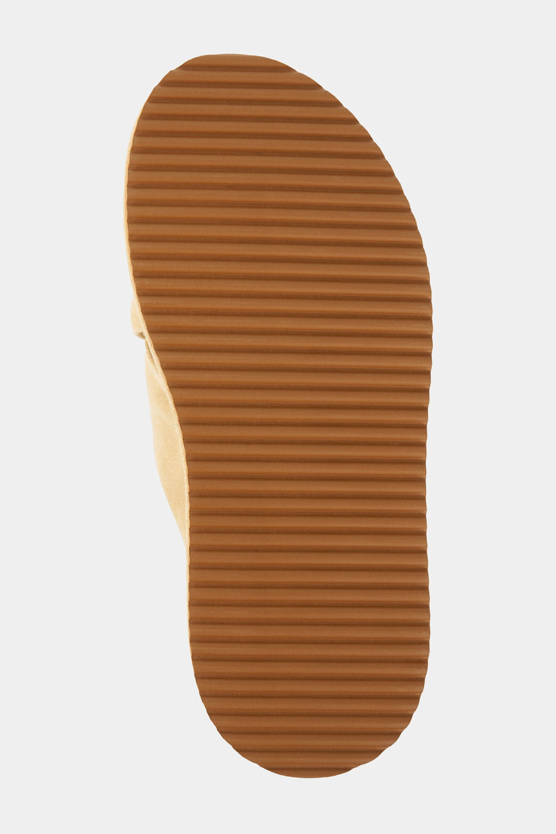 Sorrento platform sandals in Beige 8