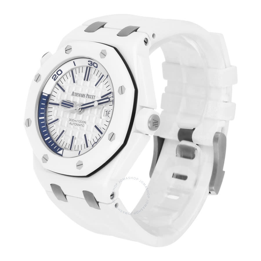 Audemars Piguet Royal Oak Offshore Diver Light Silver Dial Automatic Men's Watch 15707CB.OO.A010CA.0 - 4