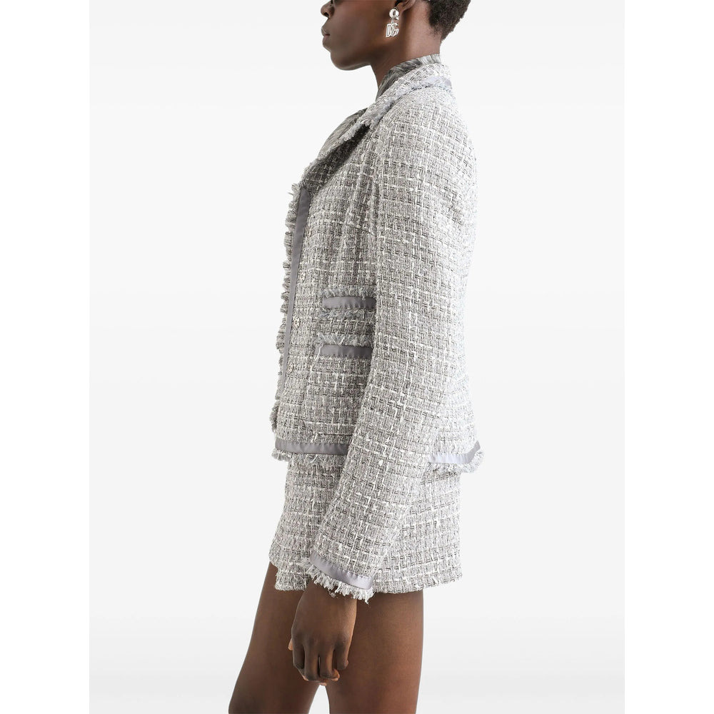 Dolce & Gabbana Grey Jackets - Blazers Women - 3