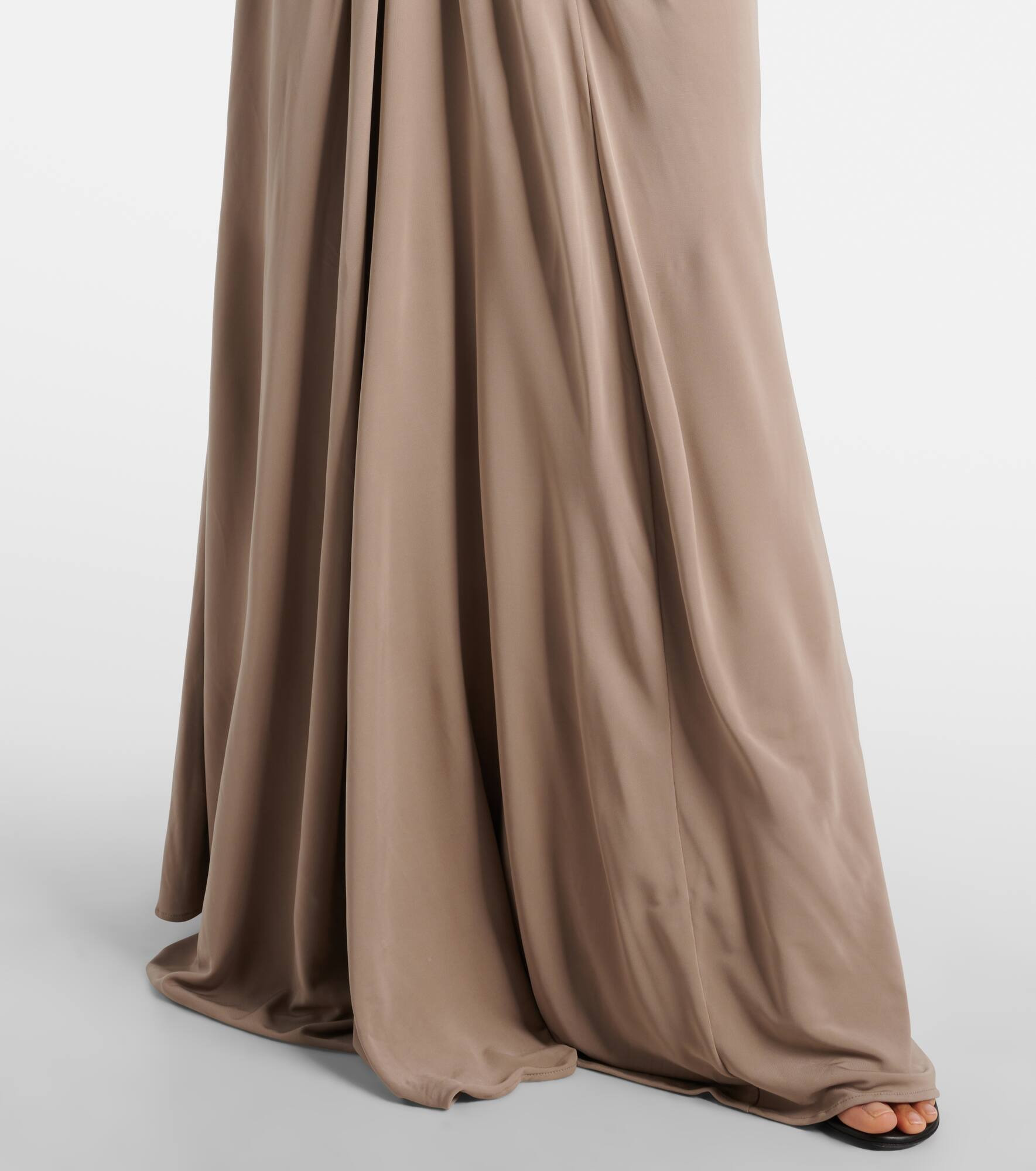 Vala draped jersey maxi dress - 6