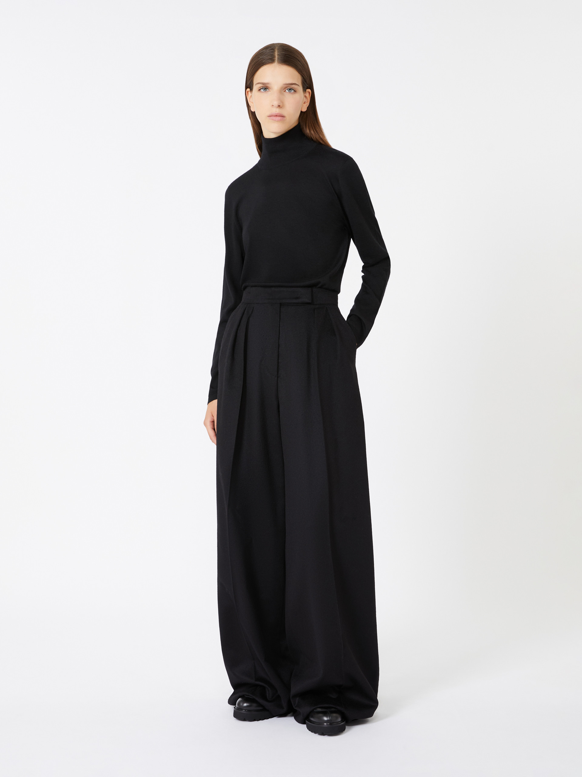 MEANA Cashmere yarn turtleneck - 2
