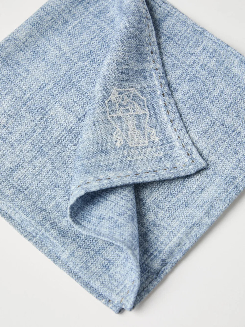 Brunello Cucinelli SILK SQUARE POCKET outlook