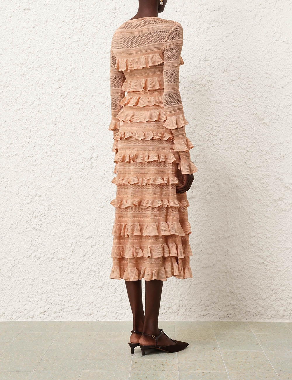 ILLUSTRATION FRILLED SKIRT - 4