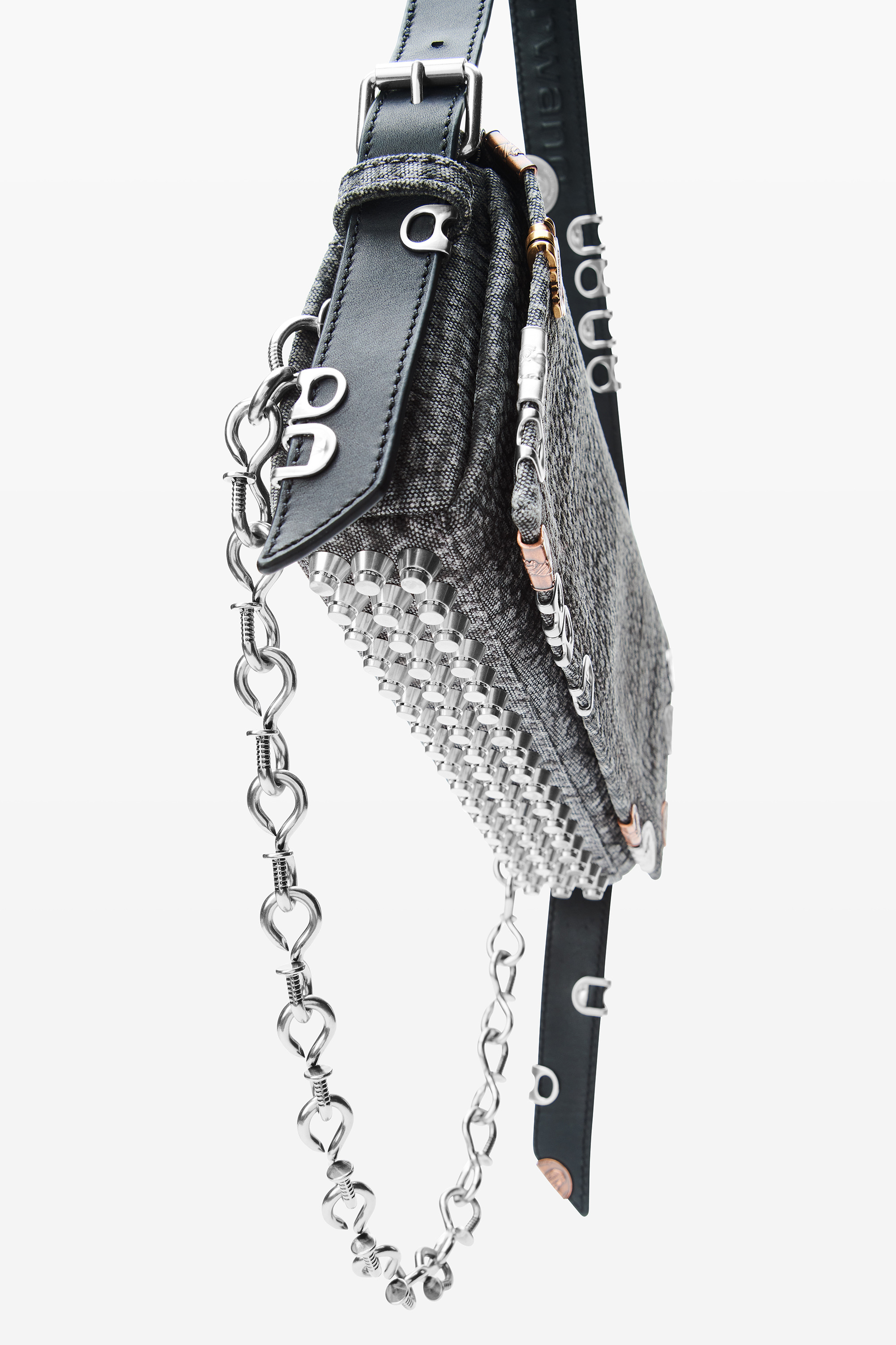 Black Ricco Rogue Slim Flap Bag - 5