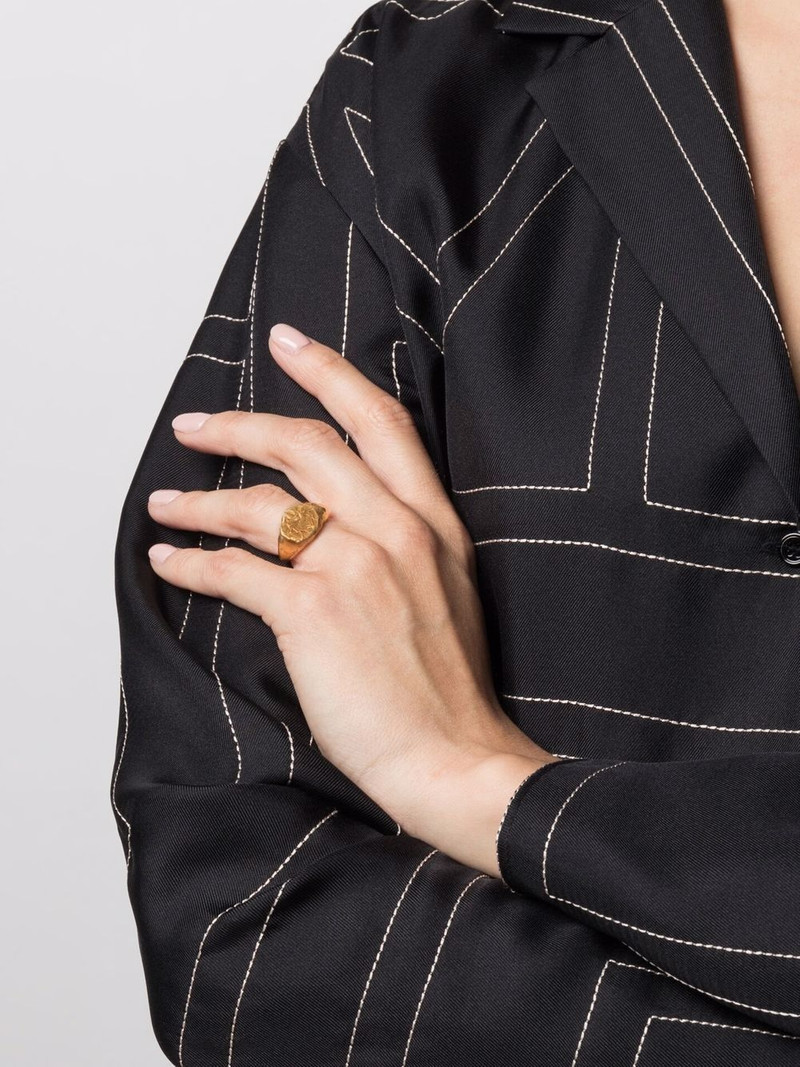 ALIGHIERI Gemini signet ring outlook