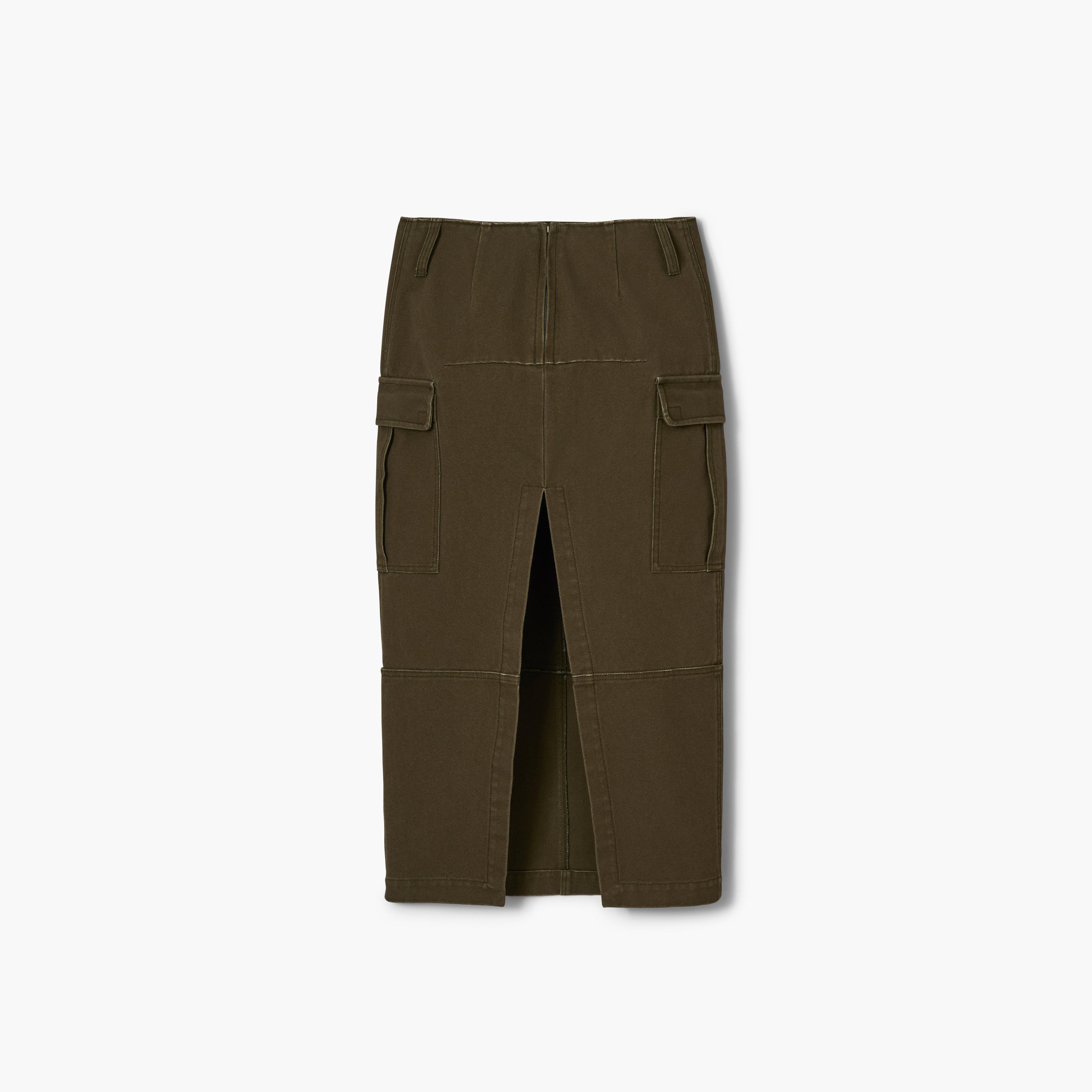 CARGO CANVAS SLIM SKIRT - 5