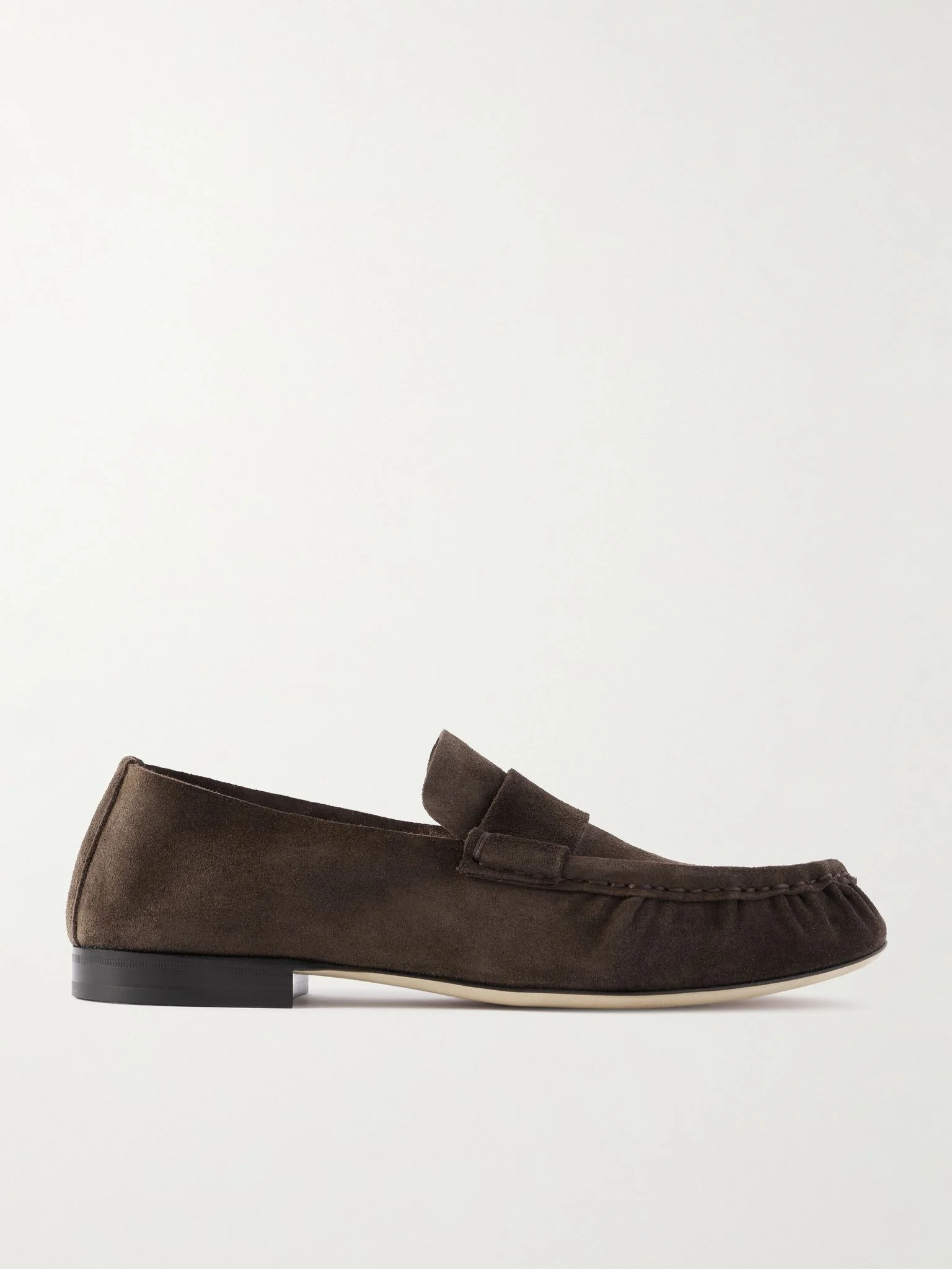 Suede Loafers Brown - 1