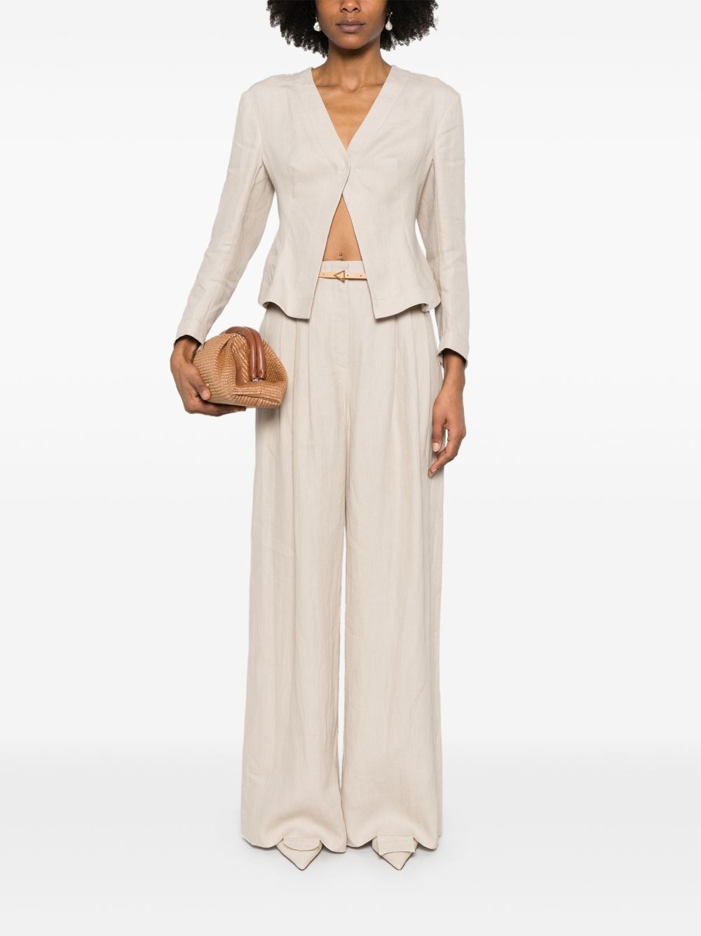 wide-leg trousers - 2
