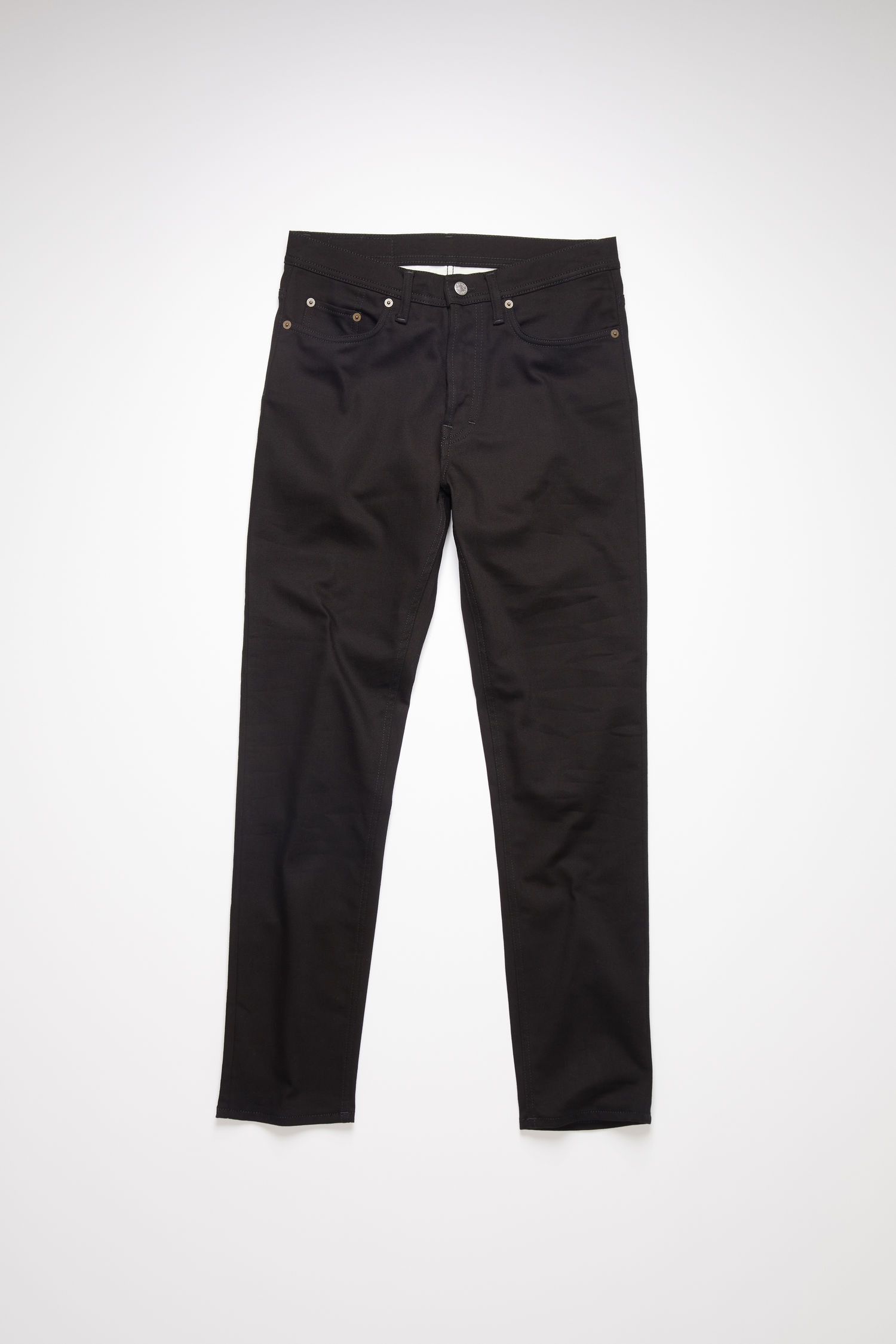 Slim tapered jeans - Stay black - 5