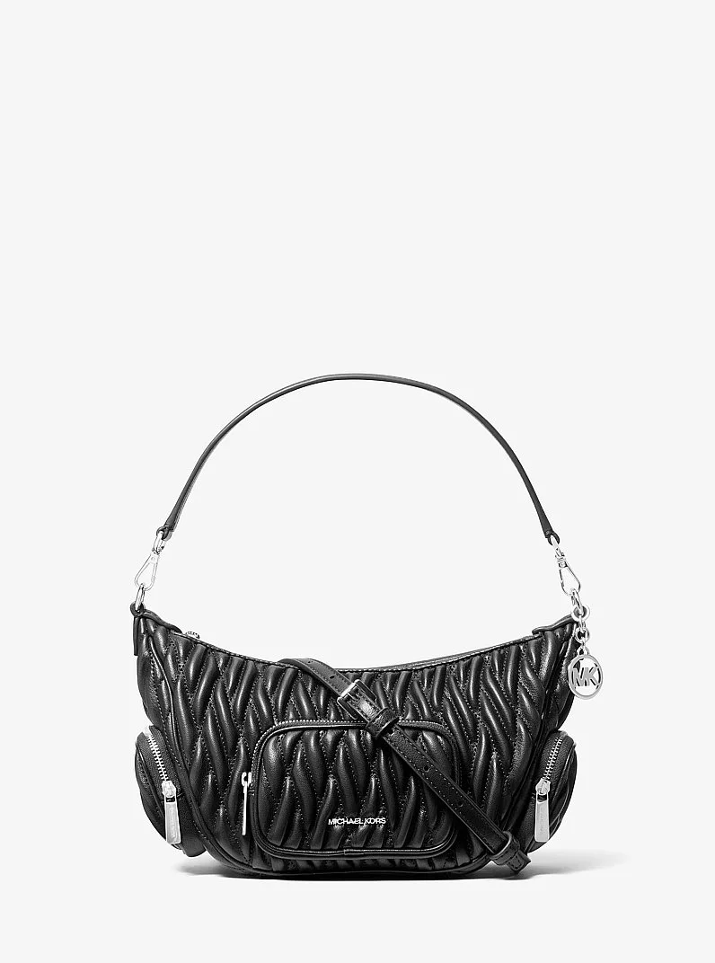 Merritt Small Matelassé Convertible Shoulder Bag - 1