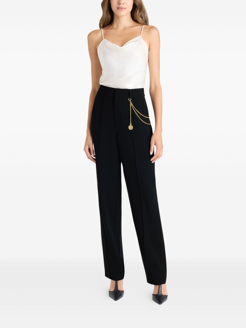 Cinq à Sept Alaina chain-detail trousers outlook