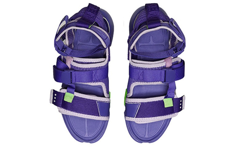 Li-Ning (WMNS) Li-Ning 2.0 Platform Sandals Purple AGBN068-3 outlook