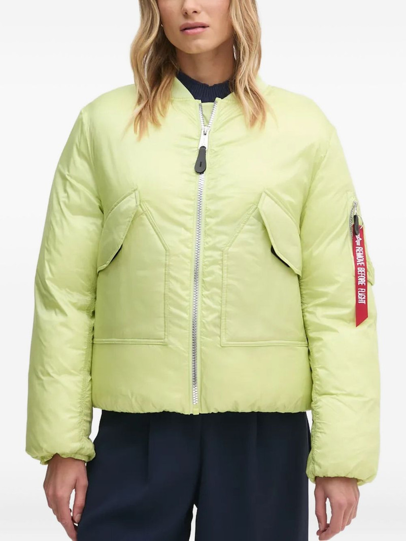 MA-1 zip pocket jacket 1
