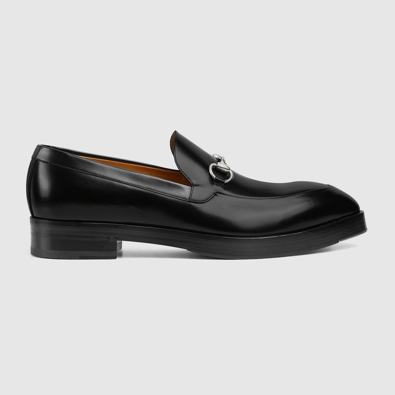 Men's Horsebit Loafers - Black - 1