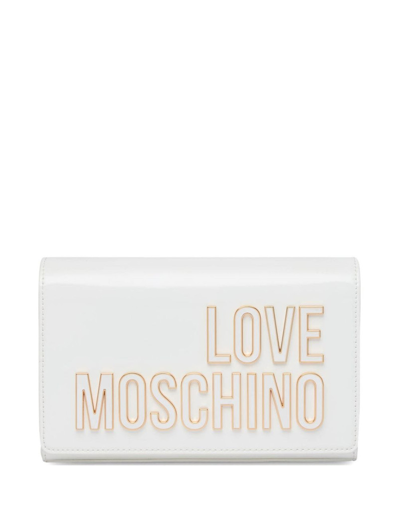 lettering chain clutch bag 1