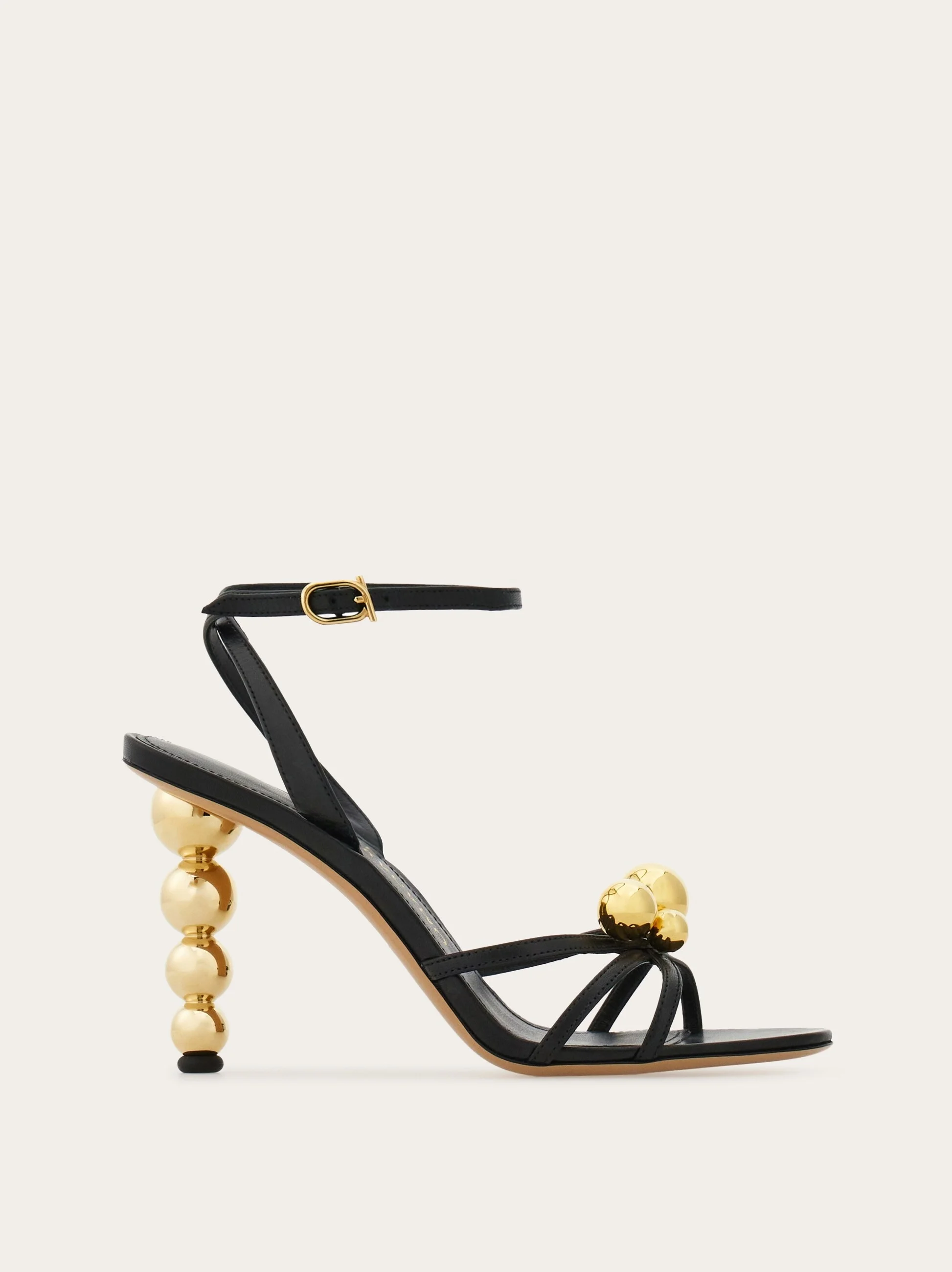 Spherical heel sandal - 1