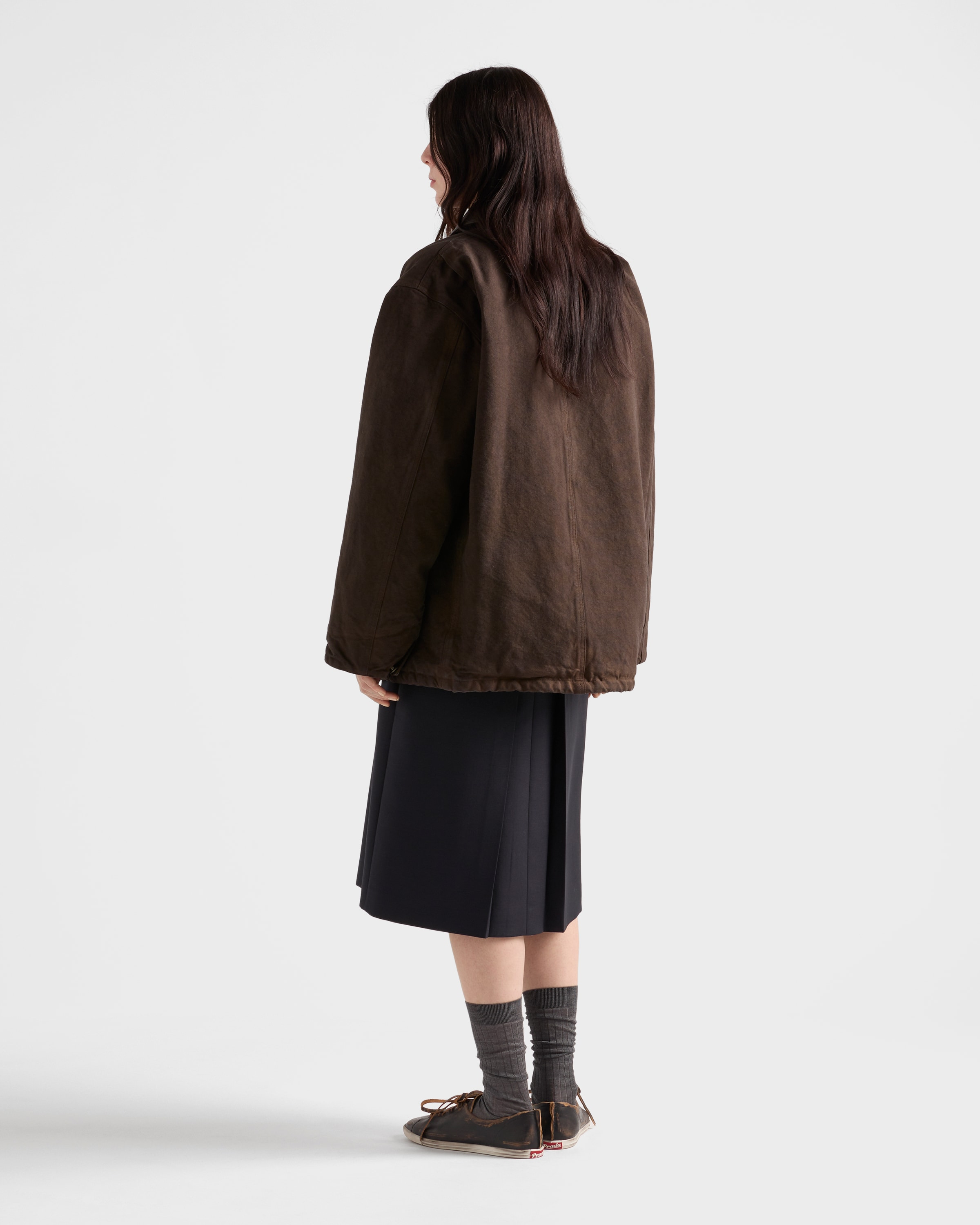 Canvas blouson jacket - 5