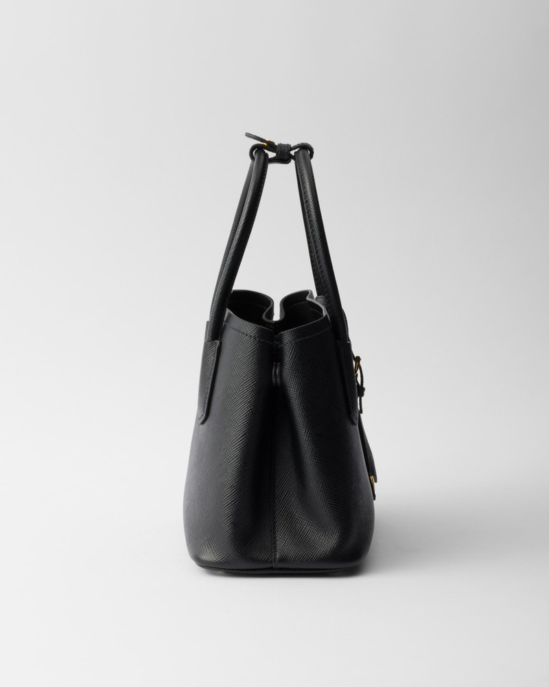 작은 Prada Double Saffiano 가죽 가방 6