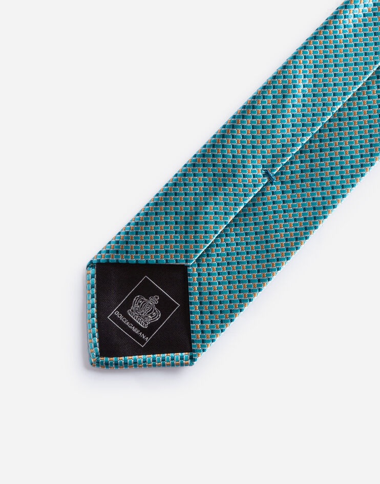 Silk jacquard tie - 4