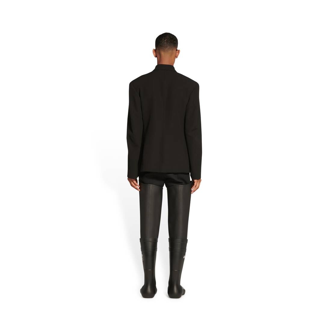 tailored peacoat jacket - 3