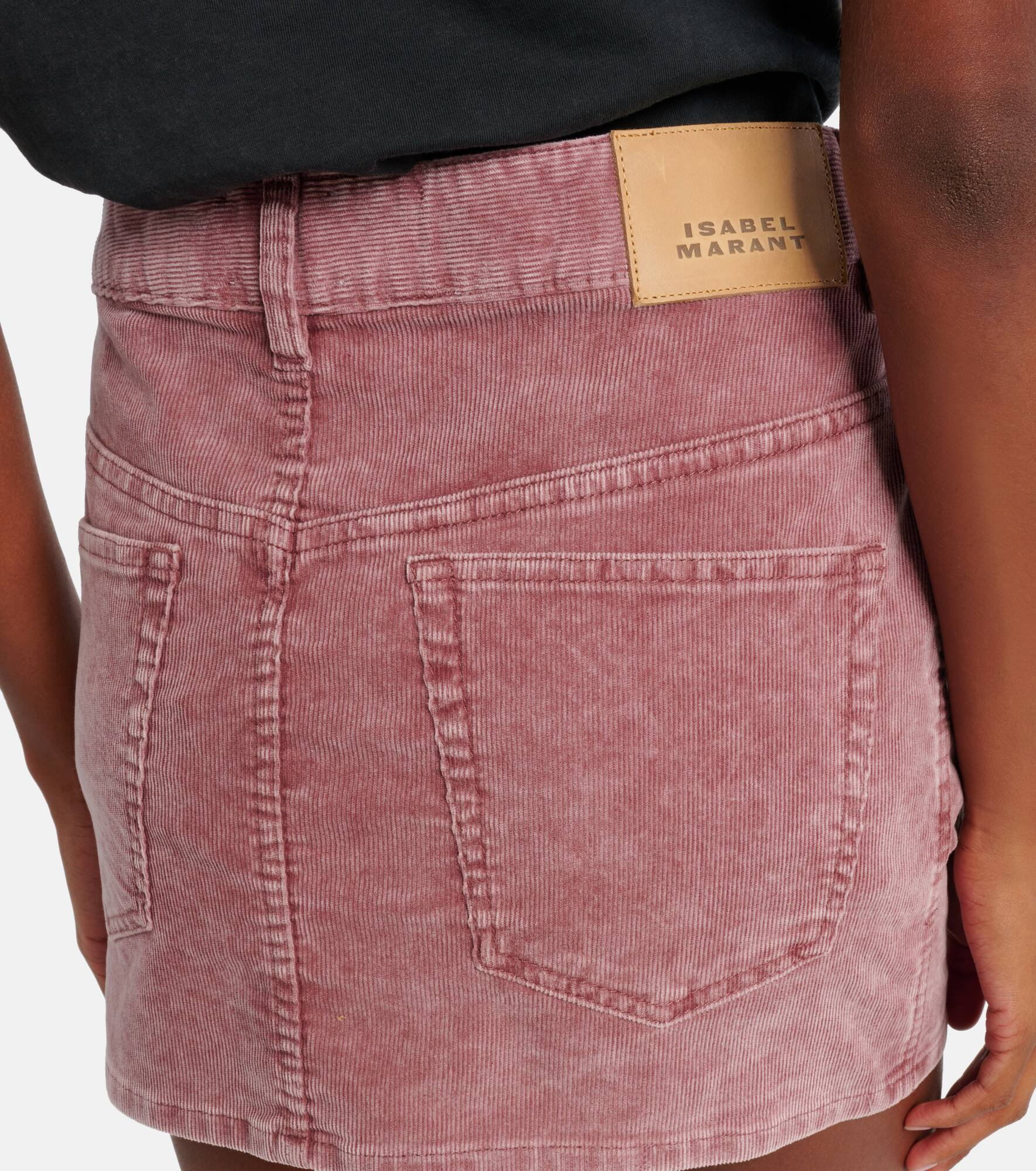 Olinda cotton corduroy miniskirt - 5