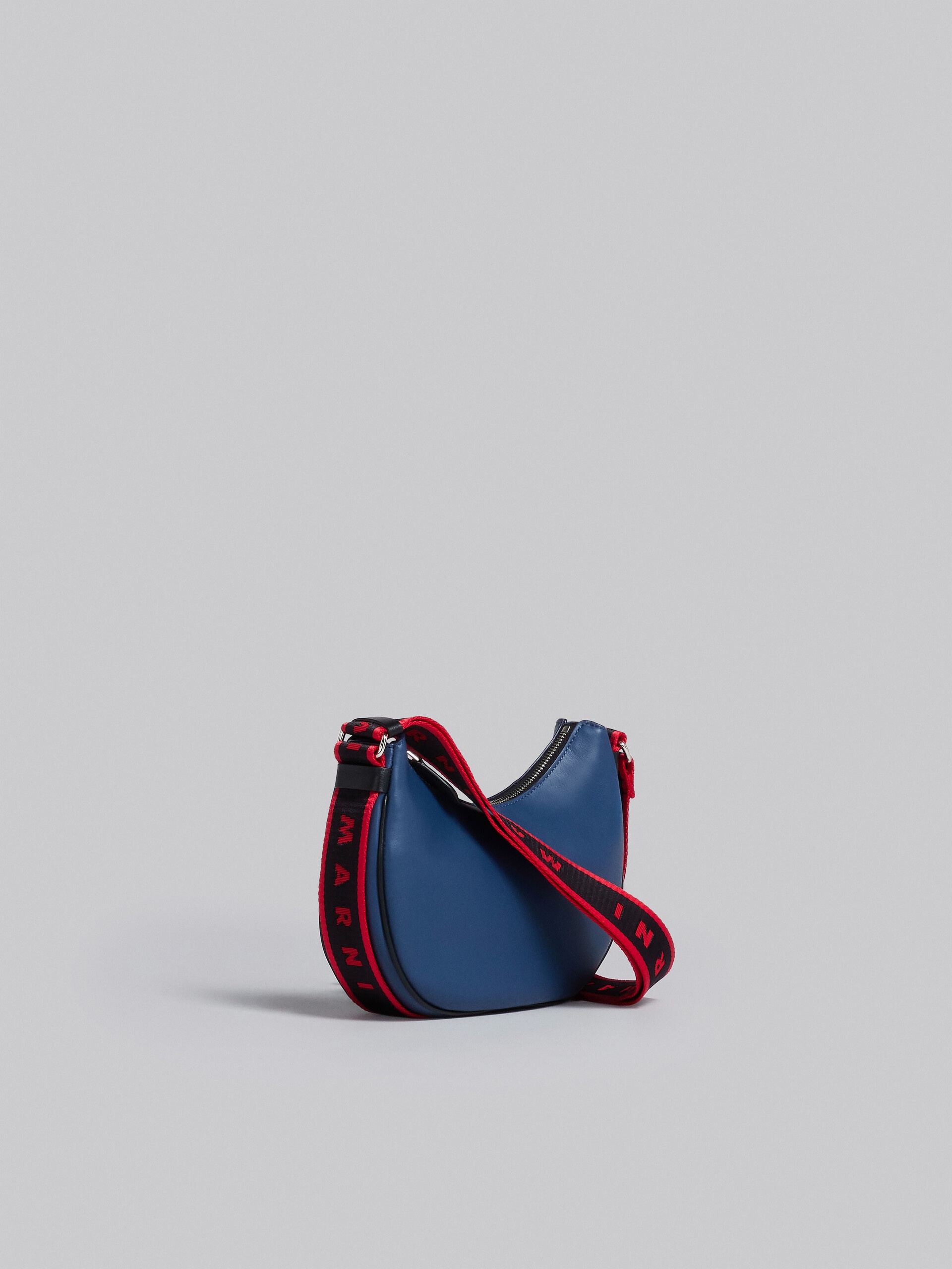 BEY SMALL BAG IN BLUE LEATHER - 6