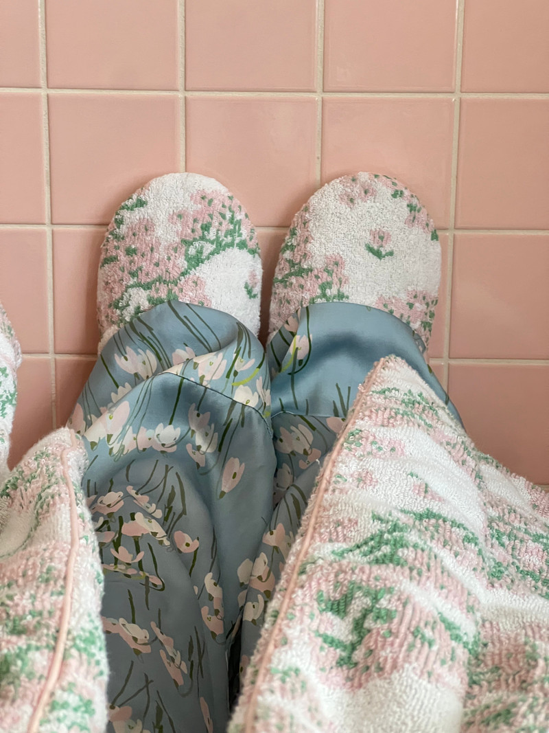 BERNADETTE The Terry Slippers outlook
