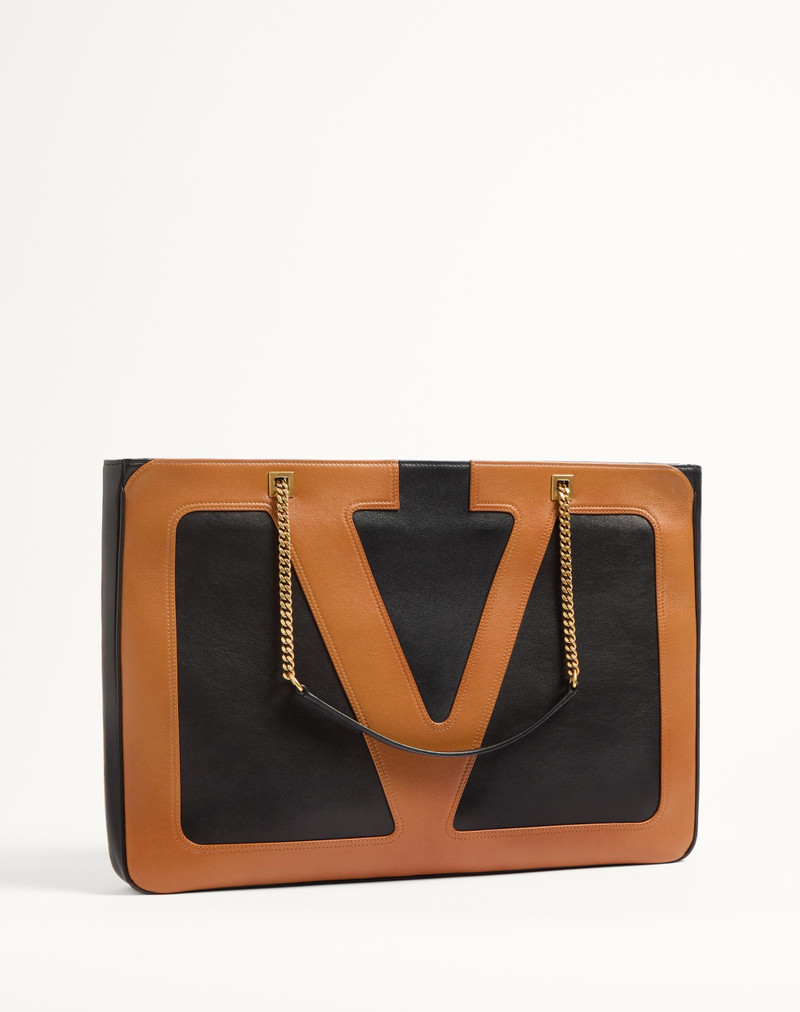 VALENTINO GARAVANI VIVA SUPERSTAR NAPPA LEATHER SHOPPER 2