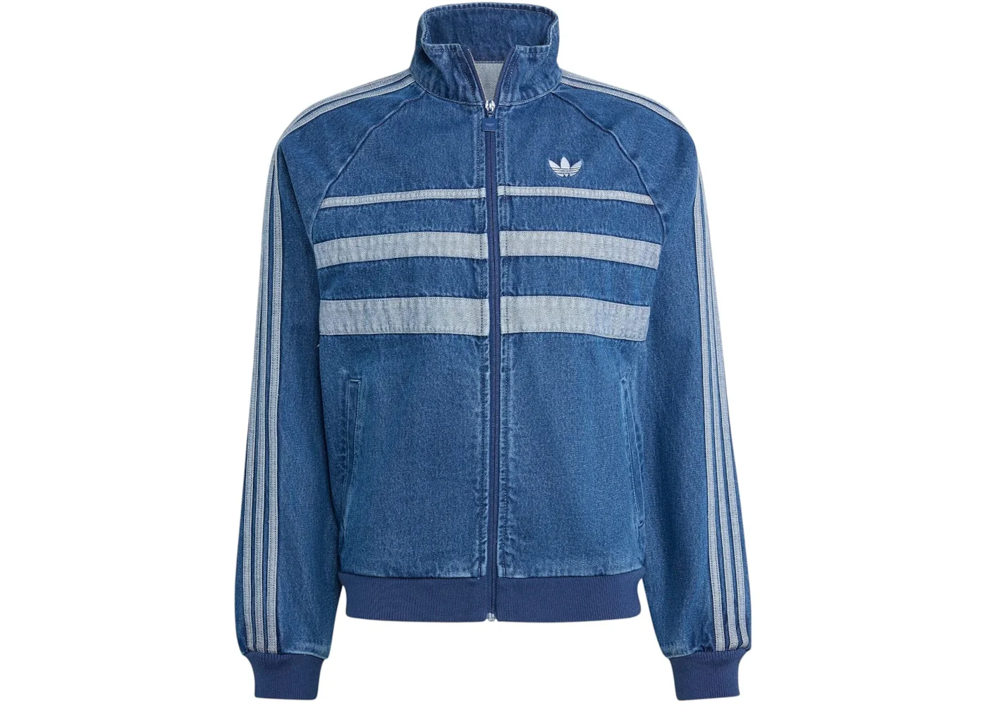 adidas Adicolor First Denim Track Top Blue Light Denim - 1