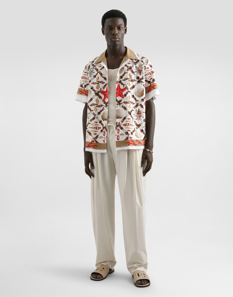 Poplin trousers 4