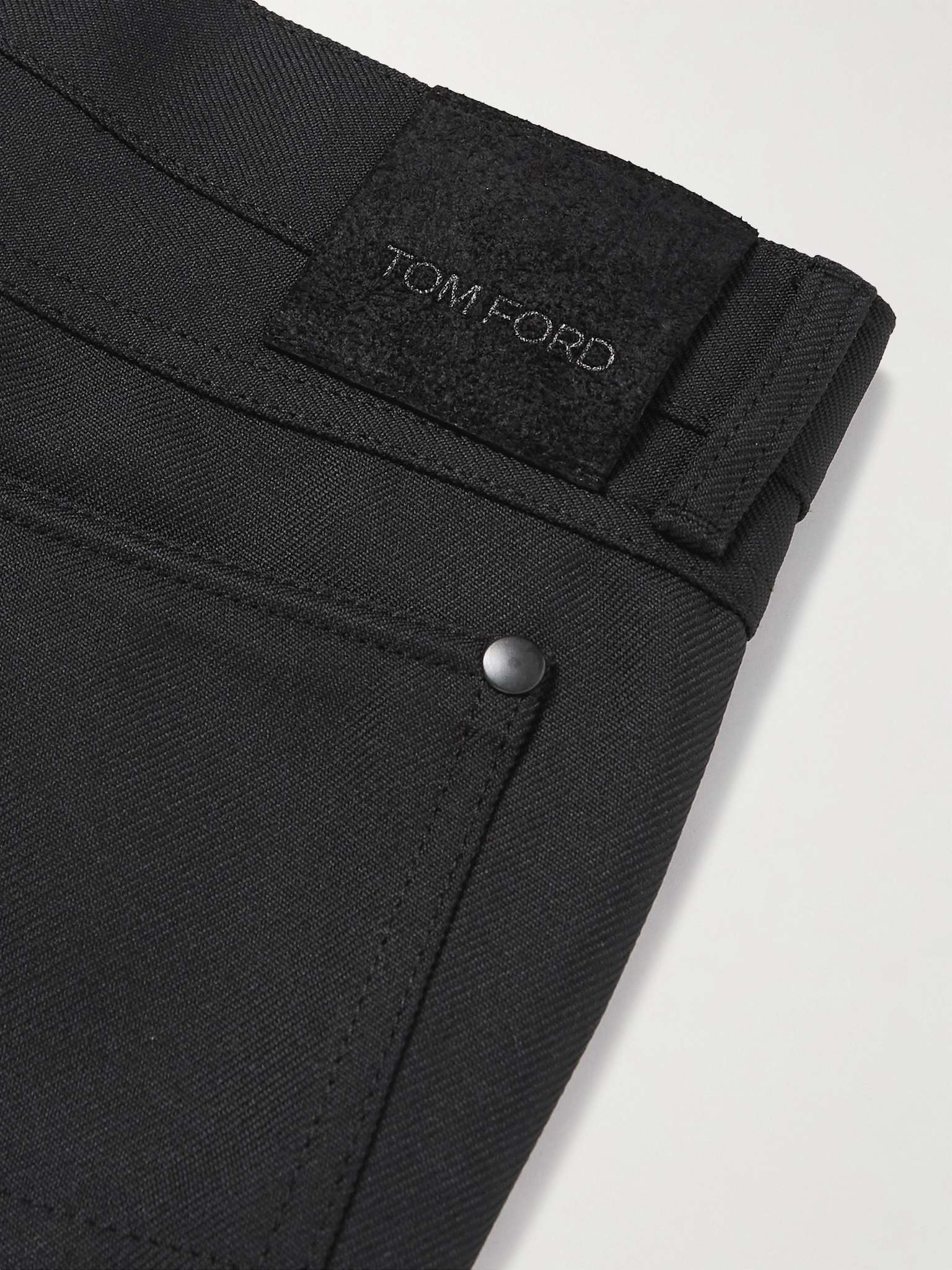 Slim-Fit Tech-Twill Trousers - 5