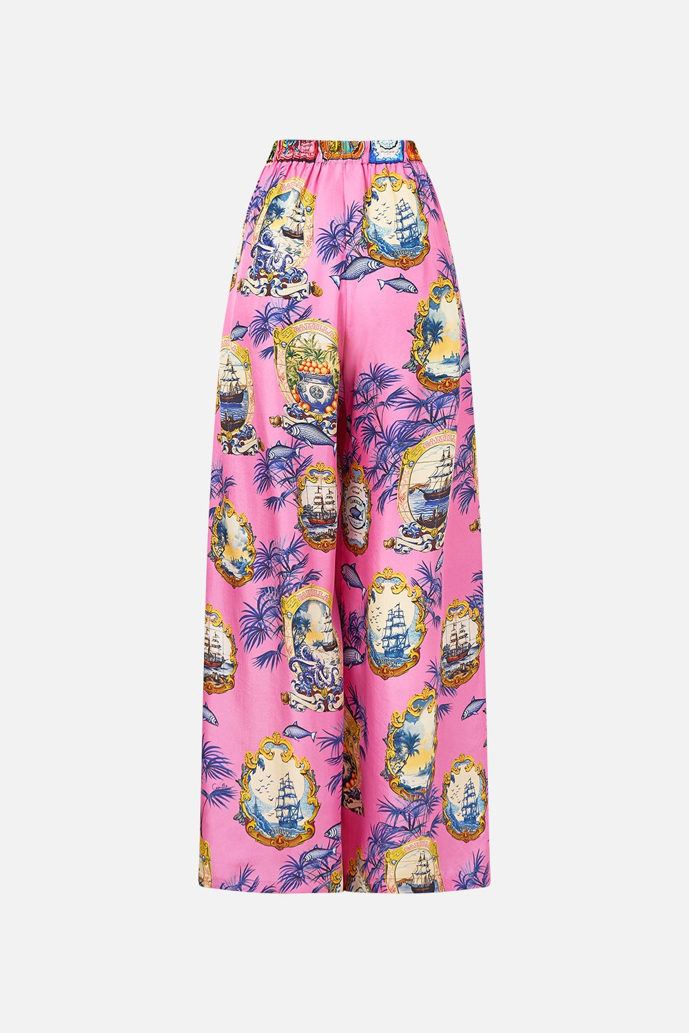 WIDE LEG TROUSER WITH FRONT POCKETS - 7