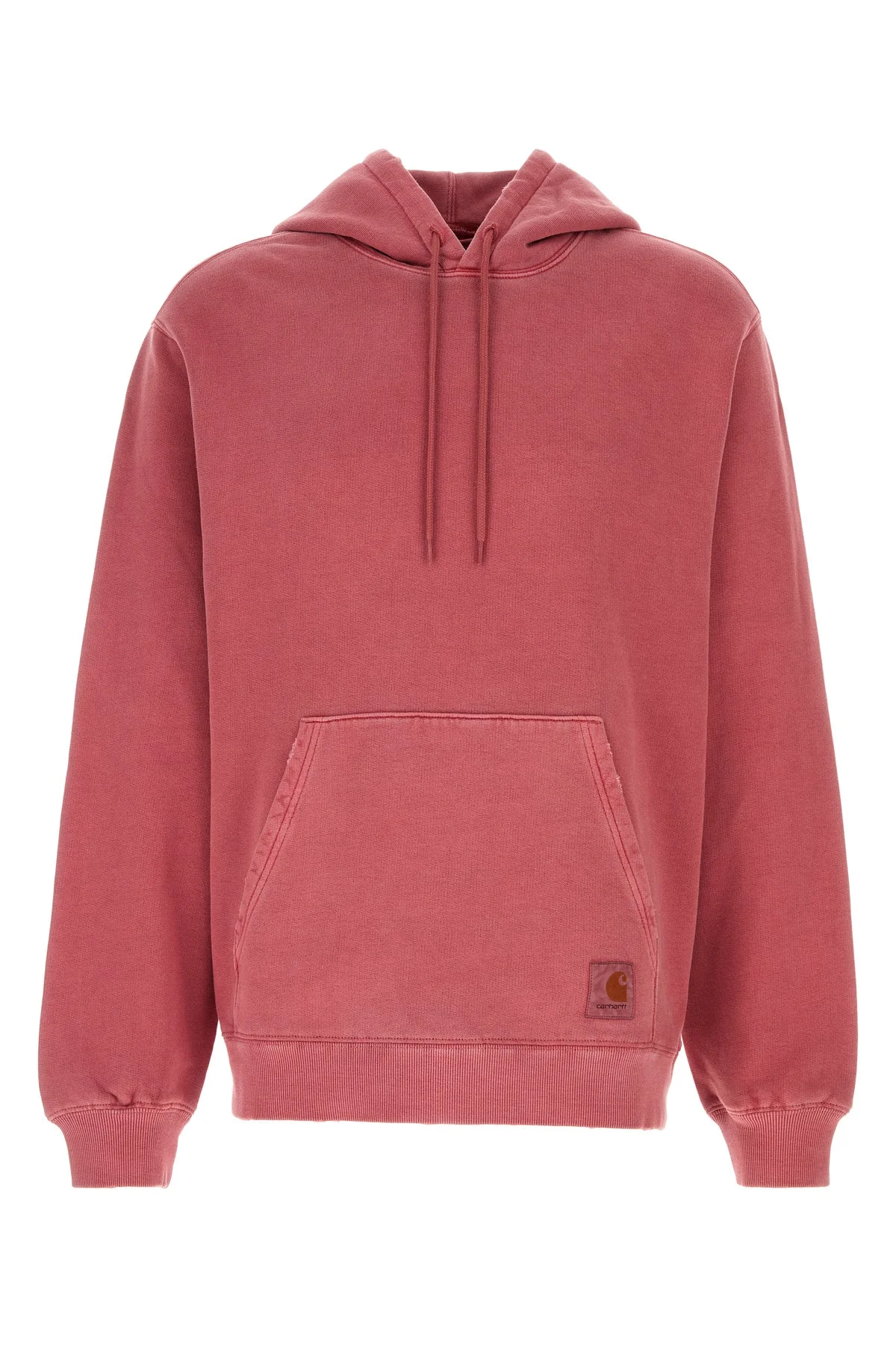 Coral cotton Hooded Torion Sweat - 1